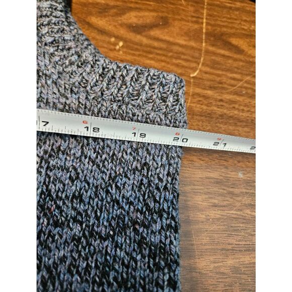 Harbor Bay Blue Wool Blend Sweater Vest Mens Size Medium Vintage 80's - Picture 8 of 9